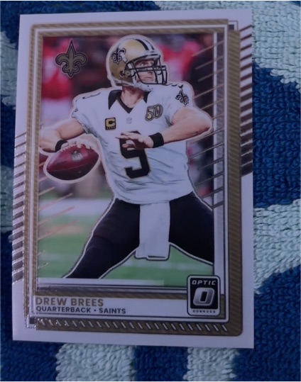 2025 Panini Donruss Optic #190 Drew Brees — front
