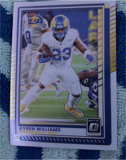 2025 Donruss Optic #105 Kyren Williams — front