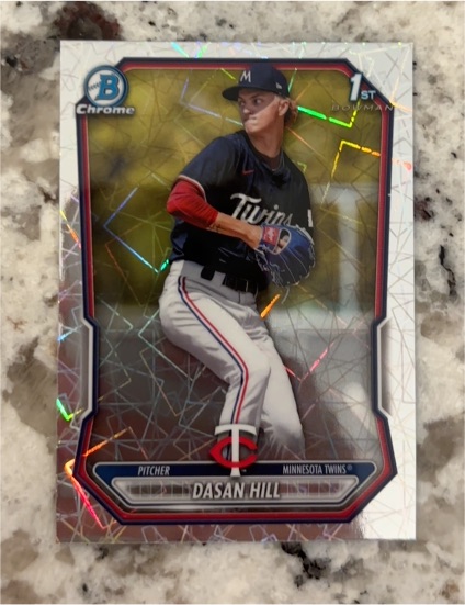 2026 Bowman Chrome #BCP-88 Dasan Hill — front