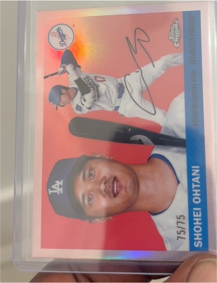 2025 Topps Chrome Platinum 1955 Edition #17 Shohei Ohtani — front