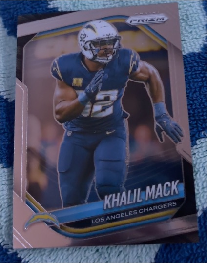 2025 Panini Prizm #161 Khalil Mack — front