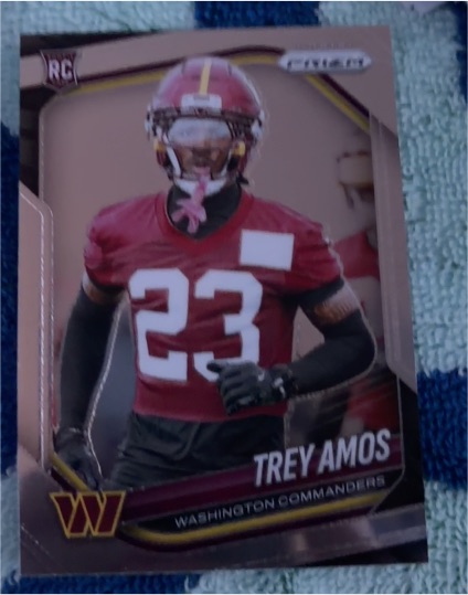 2025 Panini Prizm #400 Trey Amos — front