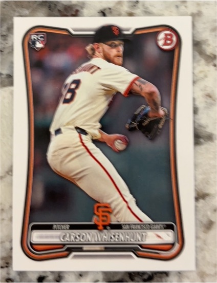 2026 Bowman #16 Carson Whisenhunt — front