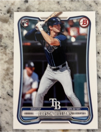 2026 Bowman #39 Carson Williams — front