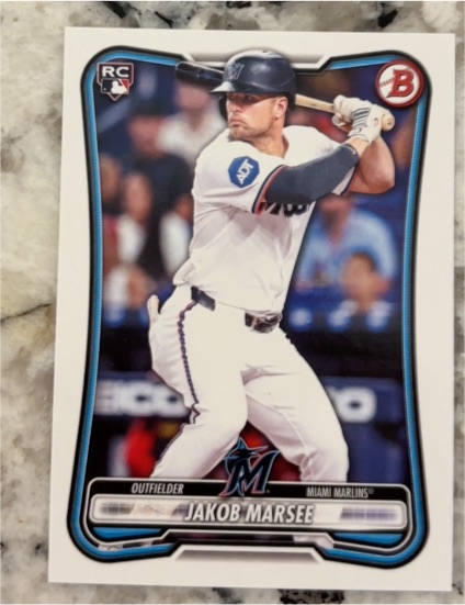 2026 Bowman #86 Jakob Marsee — front