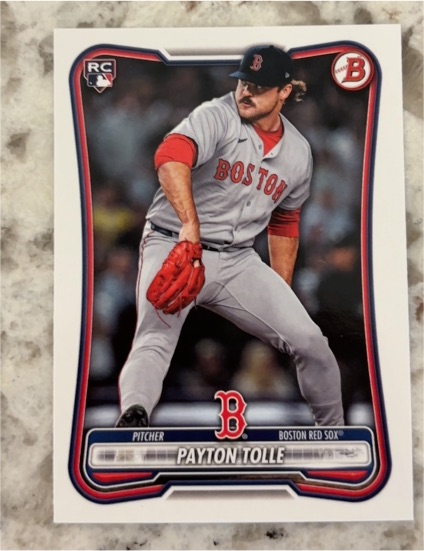 2026 Bowman #26 Payton Tolle — front
