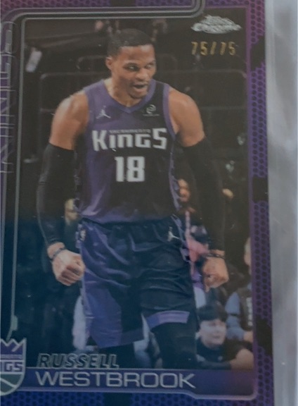 2026 Topps Chrome Update #84 Russell Westbrook — front