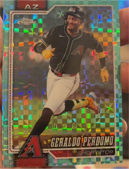 2026 Topps Chrome #228 Geraldo Perdomo — front