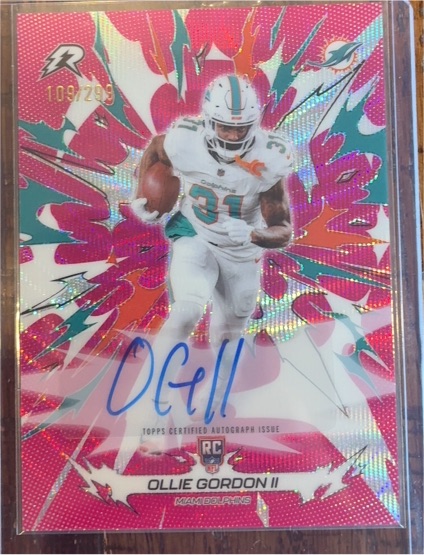 2025 Topps Resurgence #154 Ollie Gordon II — front