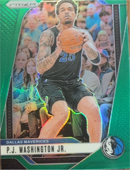2024-25 Panini Prizm #174 P.J. Washington Jr. — front