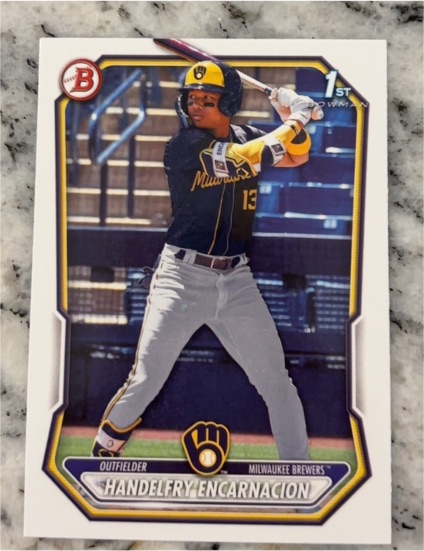 2026 Bowman #BP-47 Handelfry Encarnacion — front