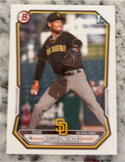 2026 Bowman #BP-107 Miguel Mendez — front