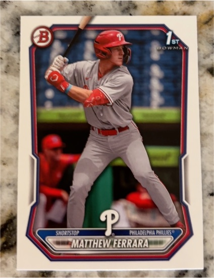 2026 Bowman #BP-110 Matthew Ferrara — front