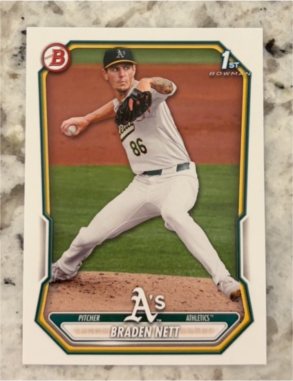 2026 Bowman Prospects #BP-137 Braden Nett — front