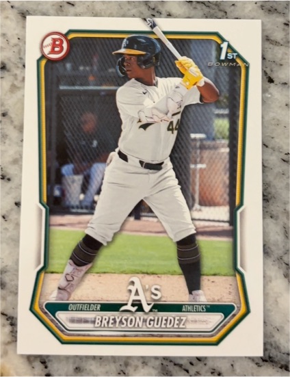 2026 Bowman #BP-32 Breyson Guedez — front