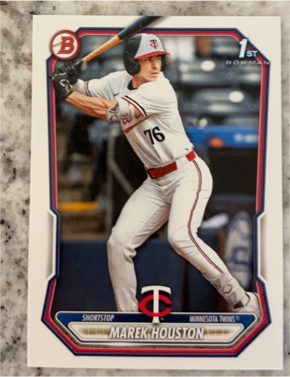 2026 Bowman #BP-16 Marek Houston — front