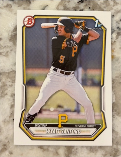 2026 Bowman #BP-66 Wyatt Sanford — front