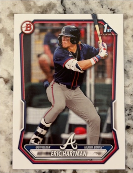 2026 Bowman #BP-102 Eric Hartman — front