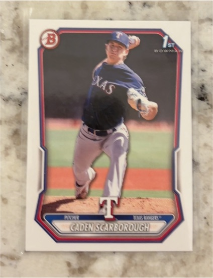 2026 Bowman #BP-17 Caden Scarborough — front
