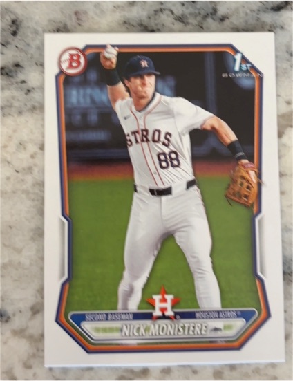 2026 Bowman #BP-103 Nick Monistere — front