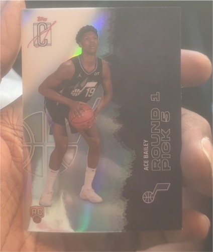 2025 Topps Chrome #5 Ace Bailey — front