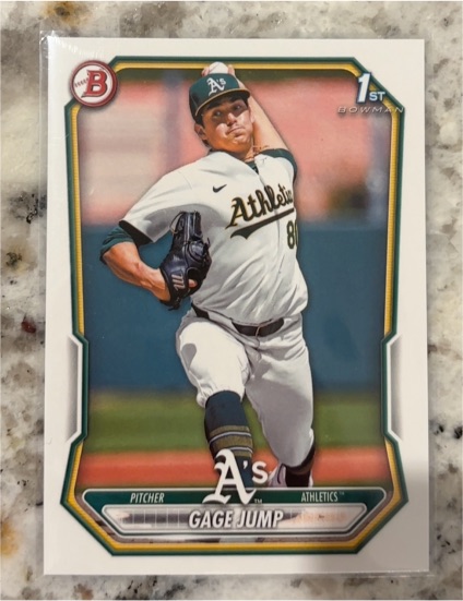 2026 Bowman #BP-15 Gage Jump — front