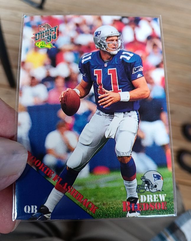 1994 Classic NFL Draft #99 Drew Bledsoe Rookie Flashback — front