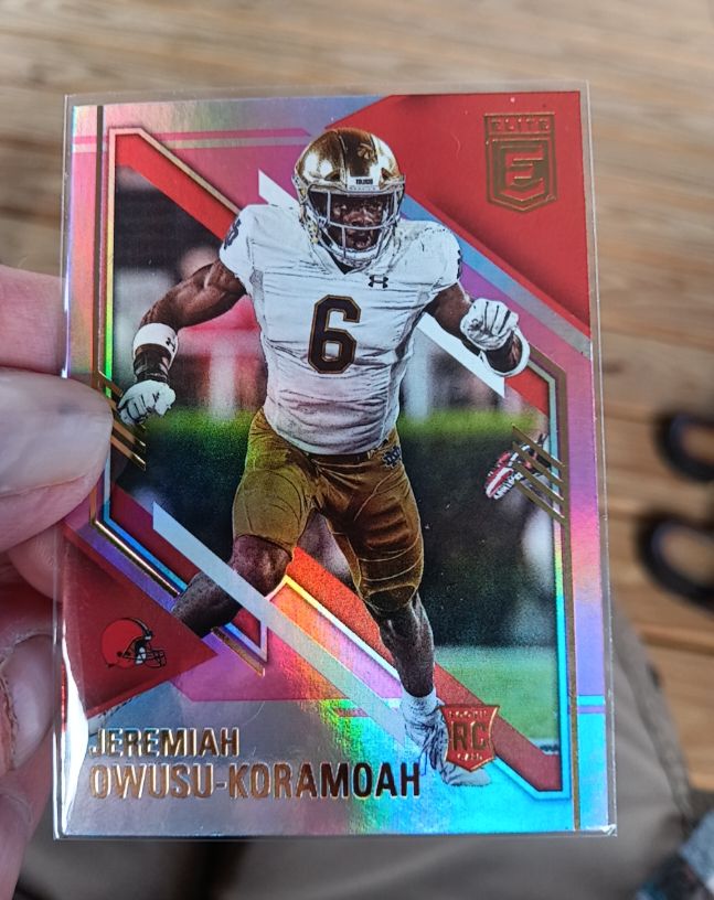 2021 Panini Donruss Elite #161 Jeremiah Owusu-Koramoah — front