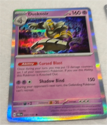 2016 Pokémon TCG #037 Dusknoir — front