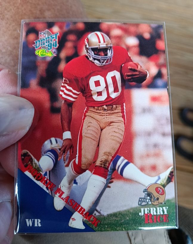 1994 Classic NFL Draft #100 Jerry Rice — front