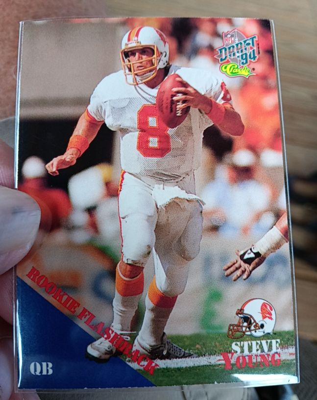 1994 Classic NFL Draft #97 Steve Young — front