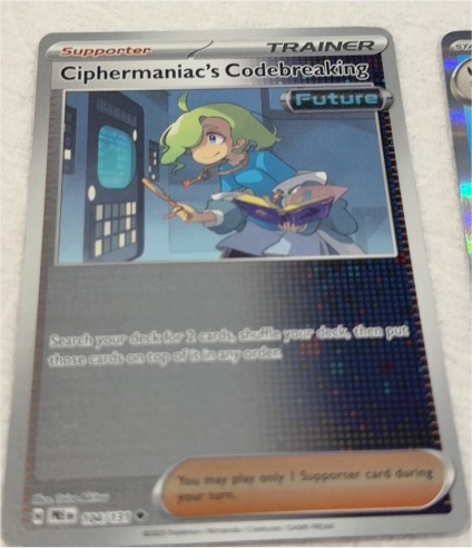 2016 Pokémon Prismatic Evolutions #104 Ciphermaniac's Codebreaking — front