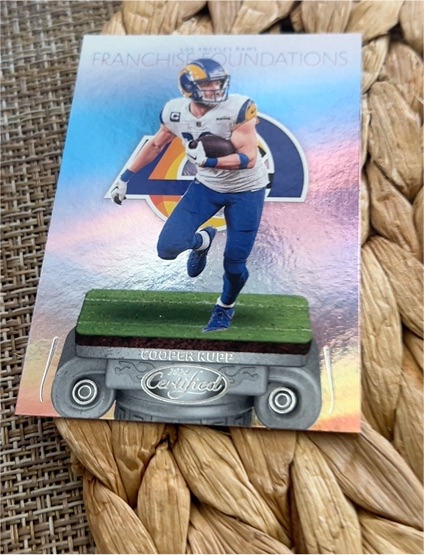 2024 Panini Certified #17 Cooper Kupp Franchise Foundations — front