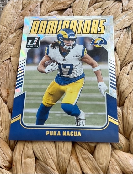2024 Donruss Dominators #24 Puka Nacua — front