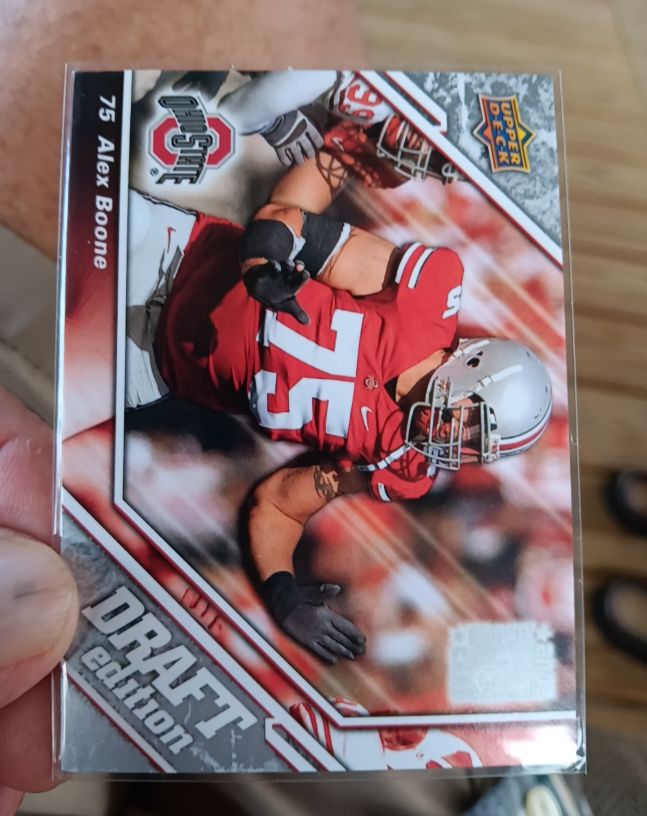 2009 Upper Deck Draft Edition #75 Alex Boone — front