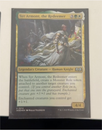 2023 Magic: The Gathering #214 Syr Armont, the Redeemer — front