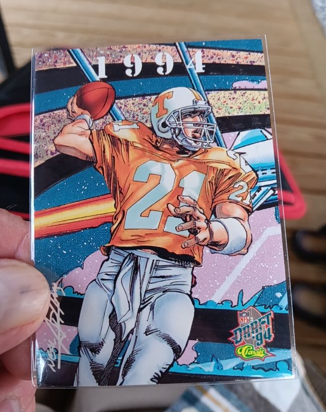 1994 Classic NFL Draft #101 Heath Shuler — front