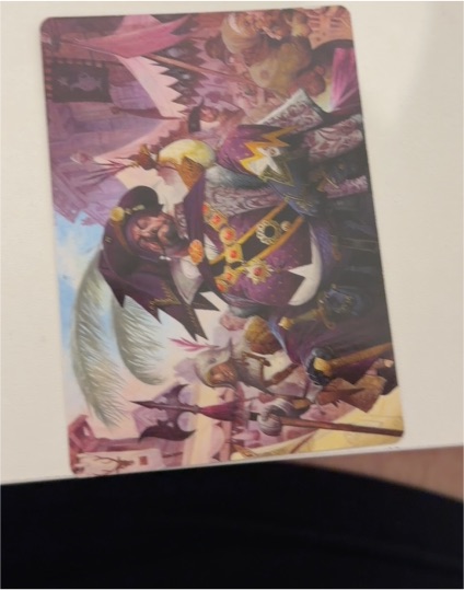 2022 Magic: The Gathering - Art Series: The Brothers' War - Urza's Command — front