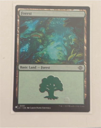 2023 Magic: The Gathering #0401 Forest The Lost Caverns of Ixalan — front
