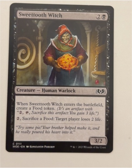 2023 Wilds of Eldraine #111 Sweettooth Witch — front