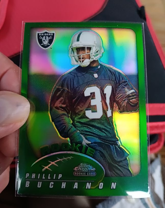 2002 Topps Chrome #227 Phillip Buchanon — front