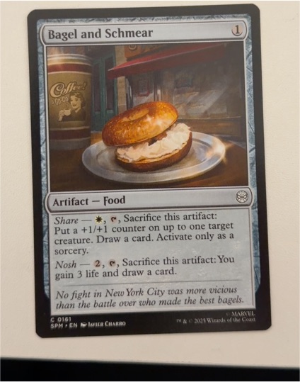 2025 Magic The Gathering #161 Bagel and Schmear — front