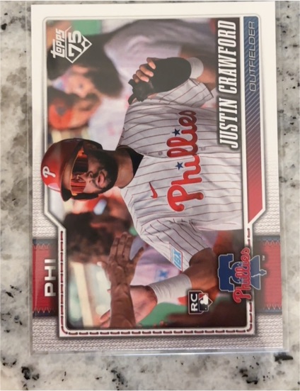 2026 Topps #700 Justin Crawford — front