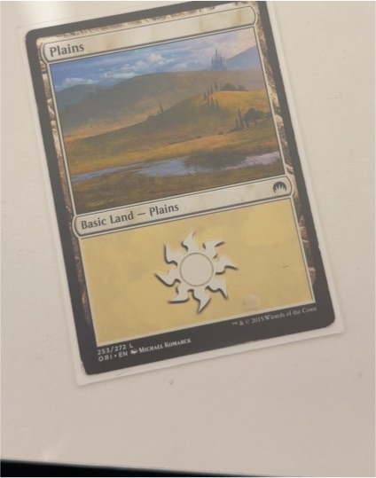 2015 Magic Origins #253 Plains — front