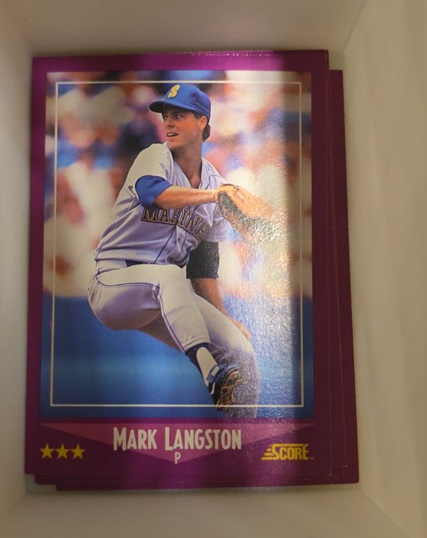 1988 Score #30 Mark Langston — front