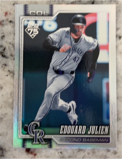 2026 Topps Series 2 #660 Edouard Julien — front