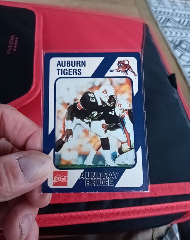 1989 Collegiate Collection #133 Aundray Bruce — front