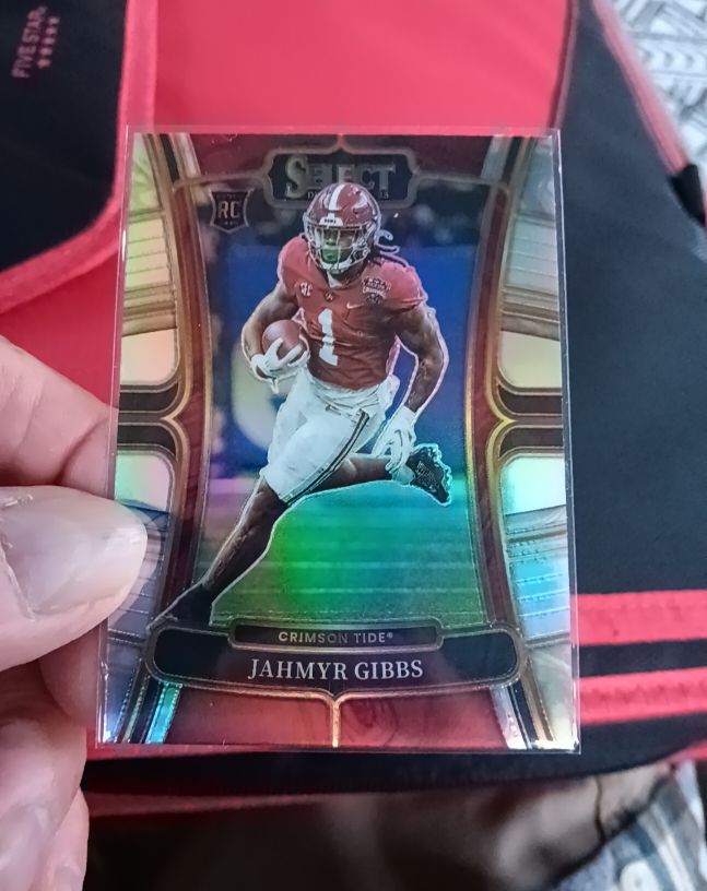 2023 Panini Select Draft Picks #10 Jahmyr Gibbs — front