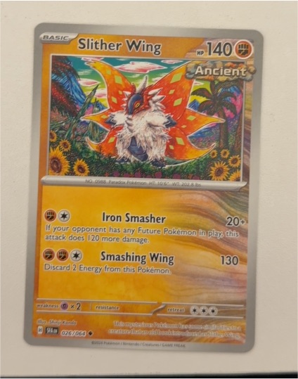 2024 Pokemon Slither Wing #026/064 — front