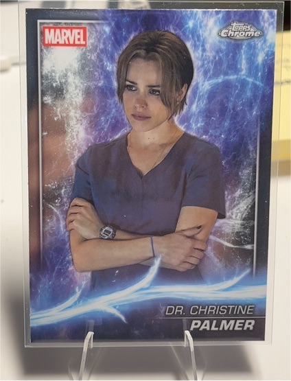 2025 Topps Chrome Marvel Studios #66 Dr. Christine Palmer — front